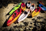 A Pod of Kayaks