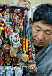 Tibetan Street Merchant