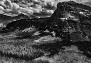 Glacier NP in B&W