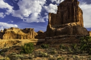 Late afternoon...approaching the "golden hour" in Arches National Park.