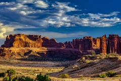 Golden Hour in Arches NP